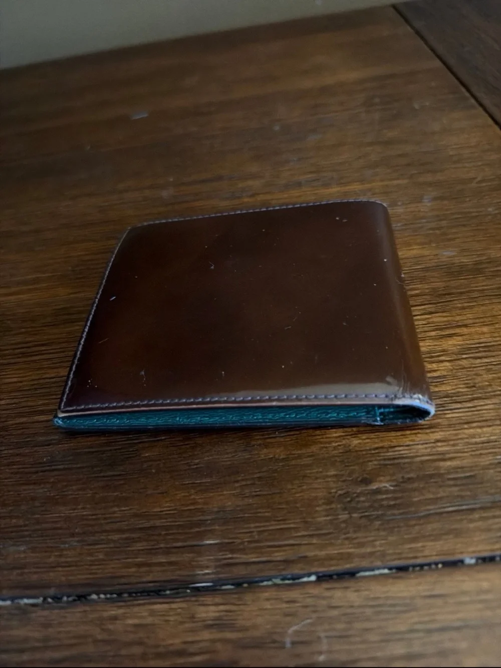 Dunhill Brown Leather Bi-Fold Wallet